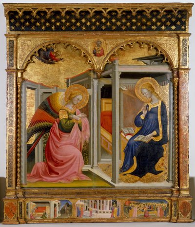 The Annunciation by Stefano d Antonio di Vanni